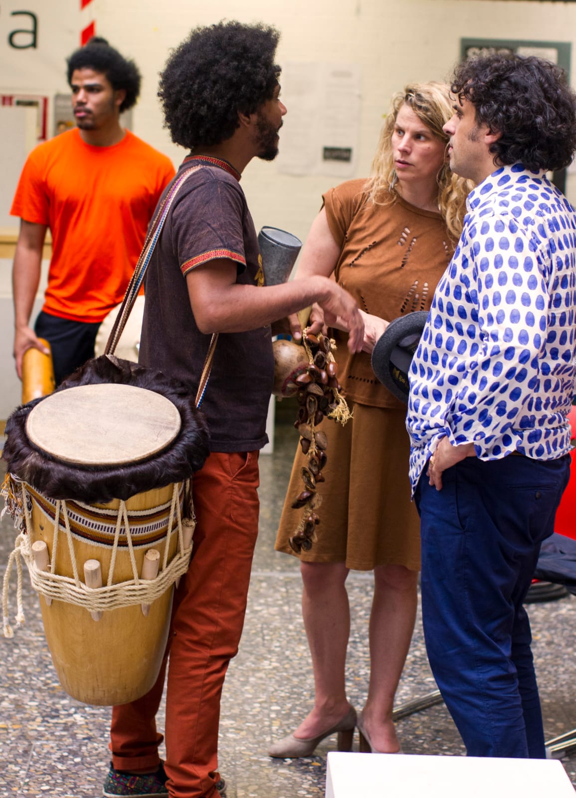 Backstage beim RIMA Konzert Hamburg
