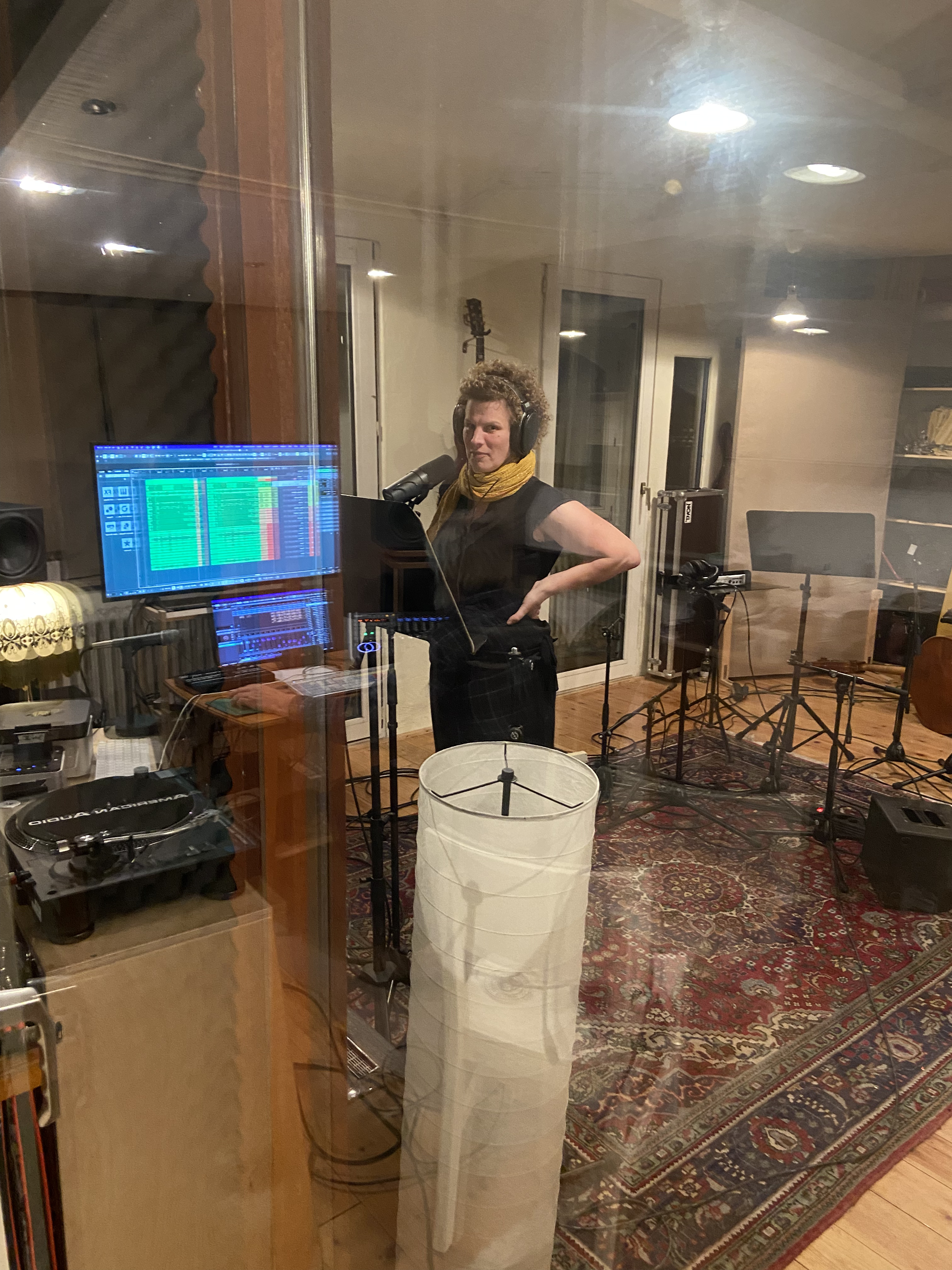 Aufnahme des Jazz-Albums von Padilla Duet in Essen