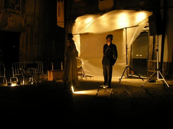 Straßentheater Happening - Santiago de Compostela